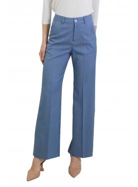 Pantalone palazzo tinta unita  "Mary"